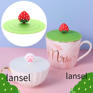 LANSEL ฝาครอบถ้วยซิลิโคน กันฝุ่น ใช้ซ้ําได้ น่ารัก