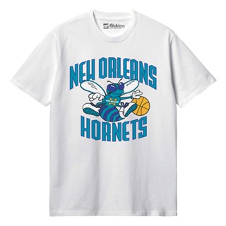 เสื้อยืดพิมพ์ลาย Nba - NEW ORLEANS HORNETS เสื้อยืด ผ้าฝ้าย แขนสั้น พิมพ์ลาย 30s s - m - l - xl - xxl kaos Basketball di