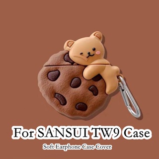 【ลดราคา】เคสหูฟัง แบบนิ่ม กันกระแทก กันการสึกหรอ สําหรับ SANSUI TW9 SANSUI TW9