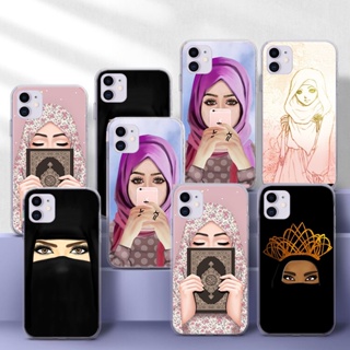 เคสโทรศัพท์มือถือแบบนิ่ม ลายหน้าฮิญาบ อิสลาม สําหรับ Samsung A01 EU A10 A10S A11 A20 A30 A20S A21S A30S A5 A50 SXB63