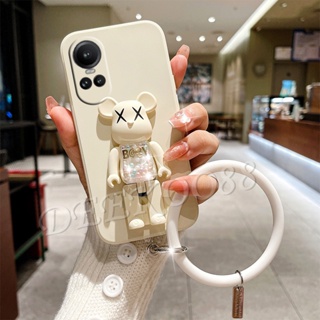 เคสมือถือ TPU แบบนิ่ม ลายหมีน่ารัก พร้อมสายคล้อง สําหรับ OPPO Reno10Pro+ OPPOA78 Reno10 Pro Plus Pro+ 5G 4G 2023 Reno 10Pro OPPO A78