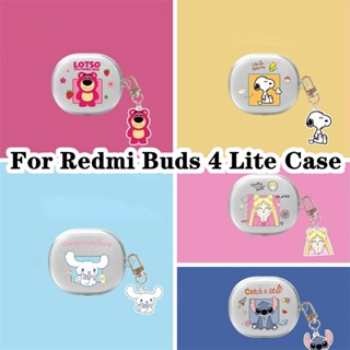 【imamura】เคสหูฟัง แบบนิ่ม แบบใส ลายสุนัข สําหรับ Redmi Buds 4 Lite Redmi Buds 4 Lite