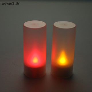 [Woyao] โคมไฟ LED ชาร์จ USB ไร้เปลวไฟ [TH]