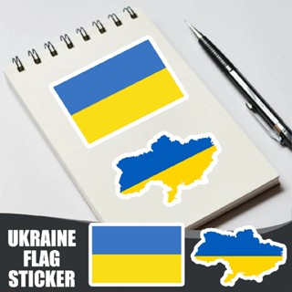 Ukraine Flag Stickers Car Truck Window Bumper Ukrainian Sticker Vinyl Decal