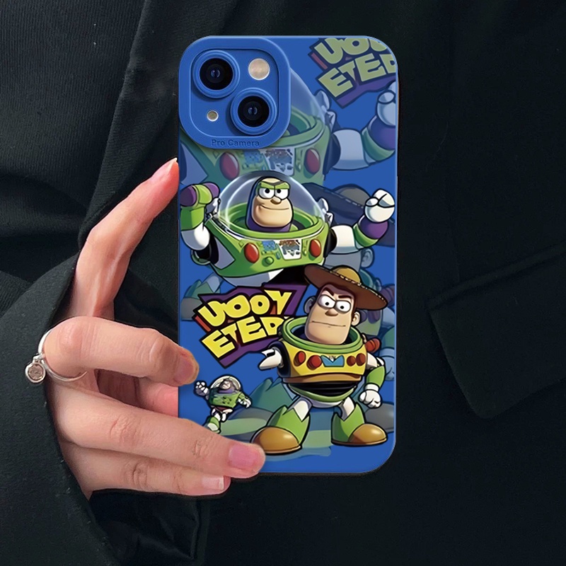 เคสโทรศัพท์มือถือ ซิลิโคน กันกระแทก ลาย Centechia Buzz Lightyear สําหรับ IPhone 12 Pro Max X XR XS Max SE Apple 7 Plus 8 Plus