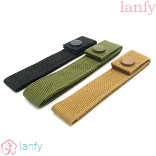 Lanfy คลิปตะขอไนล่อน สีกากี สําหรับแขวนกระเป๋าเป้สะพายหลัง