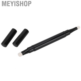 Meyishop Eye Makeup Brush  Soft Wool Double Headed Shadow for Travel