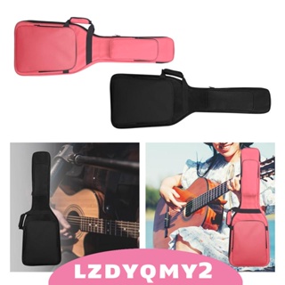 [Lzdyqmy2] กระเป๋าเคส กันน้ํา แบบพกพา สําหรับกีตาร์ไฟฟ้า เบส