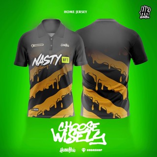 Homebois NASTY 2022 HOME &amp; AWAY Jersey เสื้อเจอร์ซีย์ลําลอง ของแท้ เหมาะกับฤดูร้อน