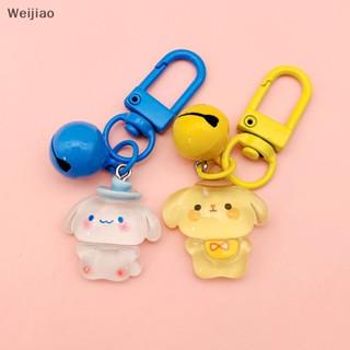 SANRIO Weijiao% พวงกุญแจ จี้การ์ตูนอนิเมะ Hello Kitty พร้อมกระดิ่ง น่ารัก สําหรับห้อยกระเป๋า