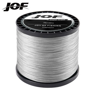 Jof สายเอ็นตกปลา PE 100% 4 เส้น 8 เส้น 300 ม. 10LB-88LB หลากสี