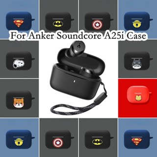 【Yoshida】เคสหูฟัง แบบนิ่ม ลายการ์ตูนมินิมอล สําหรับ Anker Soundcore A25i Anker Soundcore A25i