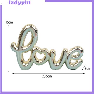 [JoyDIY] ป้ายประติมากรรม รูปตัวอักษร Love สําหรับตกแต่งโต๊ะ ห้องนอน