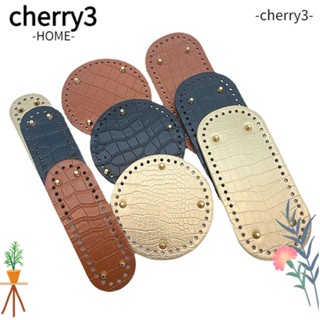 Cherry3 ฐานกระเป๋าหนัง PU แฮนด์เมด ทนทาน DIY