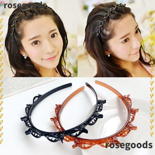 Rosegoods1 ที่คาดผม แบบบิด สะดวก สไตล์ฝรั่งเศส สําหรับผู้หญิง