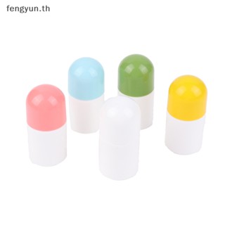 Fengyun ขวดลินิเมนท์ พร้อมฟองน้ํา 30 มล. สีขาว สีฟ้า