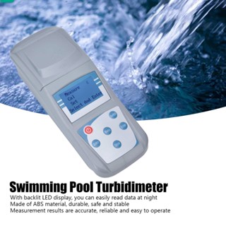 Ryo Tools ZD‑2A Handheld Digital Turbidity Meter Portable Turbidimeter for Swimming Pool Laboratory US Plug 100‑240V