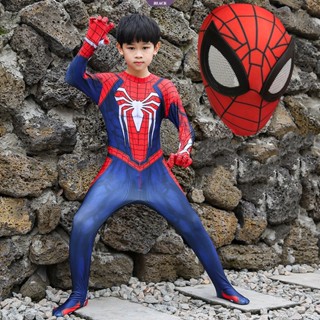 ชุดเครื่องแต่งกายคอสเพลย์ Marvel Spiderman ปีเตอร์ปาร์คเกอร์ พร็อพปาร์ตี้คริสต์มาส ฮาโลวีน สําหรับผู้หญิง และผู้ชาย