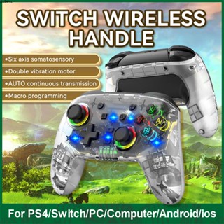 Aubess Aubess Aubess สำหรับ Switch Pro Multi-Platform Wireless Game Controller Game Controller Joypad Game Handle Tools Parts