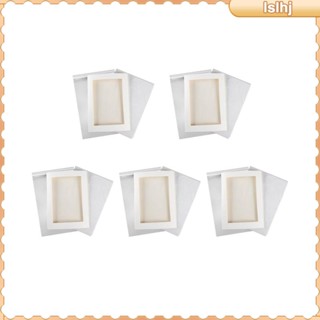 [Lslhj] ช่อดอกไม้แห้ง แบบกด 5 ชิ้น สําหรับทําเครื่องประดับ DIY
