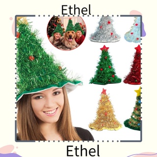 Ethel1 หมวกต้นคริสต์มาส ของขวัญวันคริสต์มาส สําหรับเด็ก และผู้ใหญ่