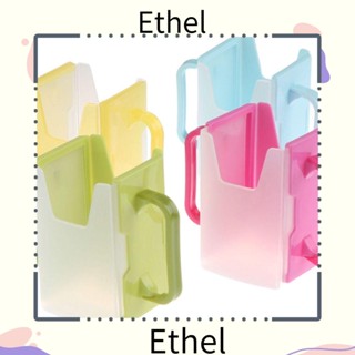 Ethel1 ที่วางแก้วน้ําพลาสติก ป้องกันการลวก ปรับได้ ป้องกันการอัดขึ้นรูป สําหรับเด็ก 2 ชิ้น