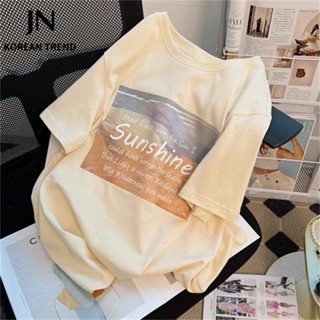 JN Studio  เสื้อยืด ครอป เสื้อยืดผู้หญิง สไตล์เกาหลี  Comfortable ทันสมัย Beautiful ทันสมัย A99J52B 36Z230909