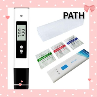 Path เครื่องทดสอบค่า PH 0.01PH พลาสติก ดิจิทัล สีขาว 0.00~14.00 0.01 PH ความแม่นยําสูง