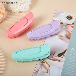 Yescont กิ๊บติดผมหน้าม้า แบบธรรมชาติ ไม่ใช้ความร้อน DIY สําหรับผู้หญิง