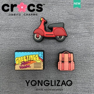 Jibbitz crocs หัวเข็มขัดรองเท้า อุปกรณ์เสริมรองเท้า รถจักรยานยนต์ ชุดเดินทาง DIY หัวเข็มขัดตกแต่ง