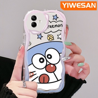 เคสมือถือ แบบนิ่ม แบบใส ลายการ์ตูนโดเรม่อน กันกระแทก สําหรับ Samsung A04 A04E M04 F04