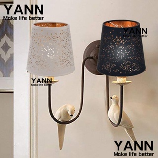 Yann1 คลิปโคมไฟ ฉลุลาย สีทอง ใช้ซ้ําได้ สําหรับตกแต่งบ้าน