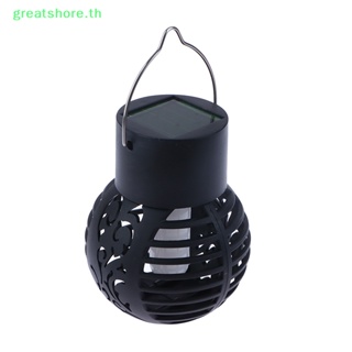 Greatshore โคมไฟ LED พลังงานแสงอาทิตย์ กันน้ํา สําหรับแขวนตกแต่งสวน ลานกลางแจ้ง