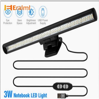 Eralml โคมไฟตั้งโต๊ะ Led 10 ระดับความสว่าง 3 สี สําหรับบ้าน ออฟฟิศ บาร์