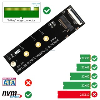 Ch*【พร้อมส่ง】อะแดปเตอร์เชื่อมต่อ SSD M 2 NGFF NVME SSD เป็น Mini PCIe พร้อมขาตั้ง