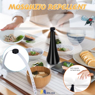 เครื่องดักแมลงวันอัตโนมัติ Fly Repellent Fan Mosquito Killer Camp Food Fly Repellent Device MOLISA MOLISA