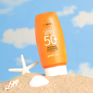 Spot seconds# LAIKOU50 sunscreen isolation Cream Hydrating Cream isolation manufacturer supply English packaging cross-border 8.cc