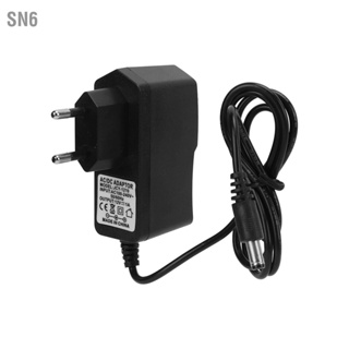 SN6 อะแดปเตอร์จ่ายไฟ 12V 1A ตรวจสอบอะแดปเตอร์จ่ายไฟสำรอง 100~240V ปลั๊ก EU