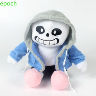 Epoch Undertale ตุ๊กตาของเล่น ของขวัญวันเกิด สําหรับเด็ก ฟิกเกอร์ Undertale การ์ตูน ของเล่น จานร่อน ของเล่นยัดไส้ ซานส์ ฟริสก์ ชารา