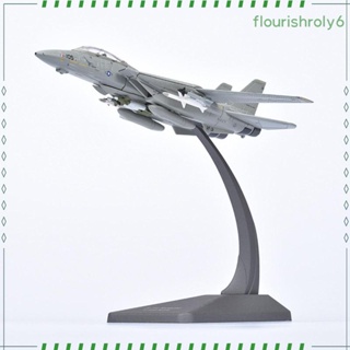 [flourishroly6] โมเดลเครื่องบินรบอเมริกัน F14 โลหะ 1:144 สําหรับตกแต่งห้องนั่งเล่น ตั้งโต๊ะ ของขวัญวันเกิด