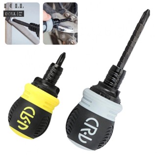 ⭐24H SHIPING ⭐Ratchet Screwdriver 6.0+/6.0- Adjustable Black/Yellow Chrome Vanadium Steel