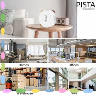 Pista เซนเซอร์วัดอุณหภูมิอัจฉริยะ Tuya ZigBee เครื่องวัดความชื้นในร่ม