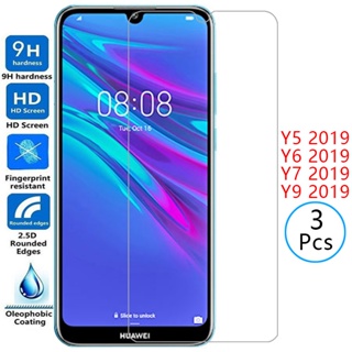 ฟิล์มกระจกนิรภัยกันรอยหน้าจอ สําหรับ huawei y5 y6 y7 pro y9 prime 2019 y 5 6 7 9 5y 6y 7y 9y