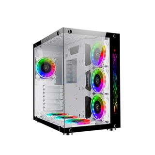 E-ATX CASE (NP) TSUNAMI 1262 PROTECTOR VISION GAMING (WHITE)