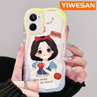 เคสโทรศัพท์มือถือ ซิลิโคนนุ่ม ใส กันกระแทก ลายการ์ตูนสโนว์ไวท์ หลากสี สําหรับ Realme 10