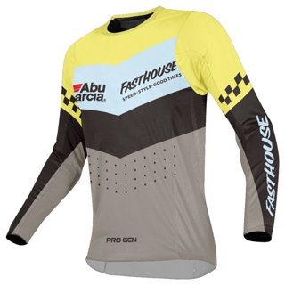 เสื้อกีฬาแขนสั้น ระบายอากาศได้ดี ลาย Downhill Jerseys Motocross สําหรับผู้ชาย 2023