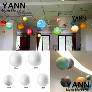 Yann1 ลูกบอลสีขาว 10 12 15 18 20 ซม. สําหรับตกแต่งปาร์ตี้คริสต์มาส