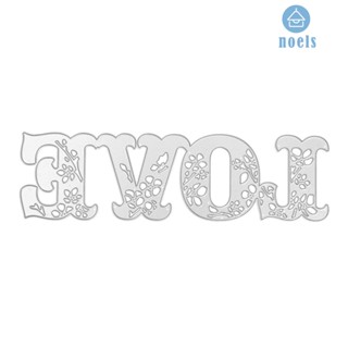 [Noel.th] สเตนซิลตัดรูปหัวใจ DIY สําหรับตกแต่งสแครบบุ้ค อัลบัม การ์ด#B