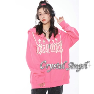 Crystal เสื้อกันหนาว  เสื้อแขนยาว เสื้อคลุม  แขนเสื้อยาว 2023 NEW 080909