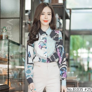 Vertier เสื้อแขนยาว No.81035 ผ้าPoly